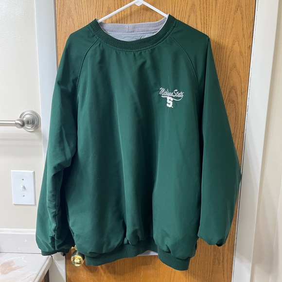 Michigan State College Reversible Sweater - Picture 1 of 6